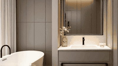 Elegant bathroom design: turning bathing into a luxurious enjoyment