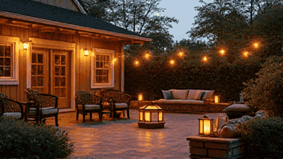How to Incorporate Lighting into Your Outdoor Design