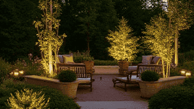 Summer Garden Lighting: Creating a Magical Evening Atmosphere