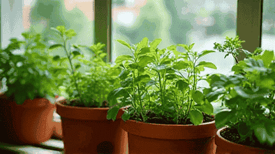 Vegetables and herbaceous plants suitable for balcony planting