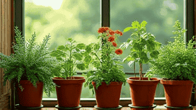 Vegetables and herbaceous plants suitable for balcony planting